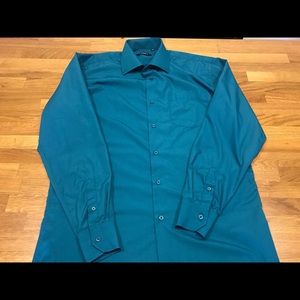 Bright Teal Dress Shirt